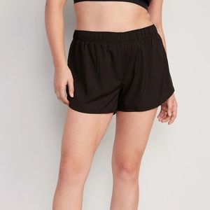 Black running shorts, women’s size small, NEVER WORN!